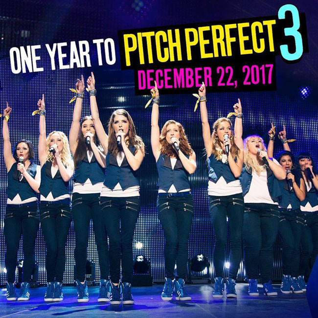 Pitch Perfect 3 dự kiến được ra rạp cuối năm 2017