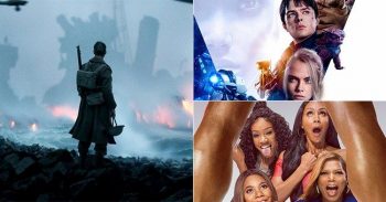 Dự đoán kết quả bảng xếp hạng doanh thu Box Office: Trận chiến giữa Dunkirk và Valerian