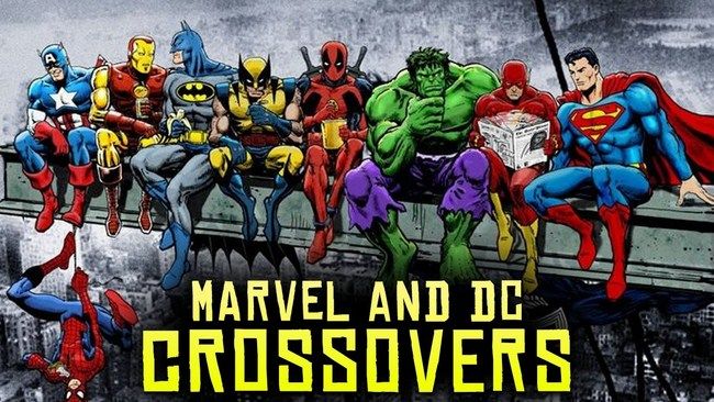Các phần truyện tranh cross-over giữa các nhân vật của Marvel và DC đã từng được xuất bản trước đây