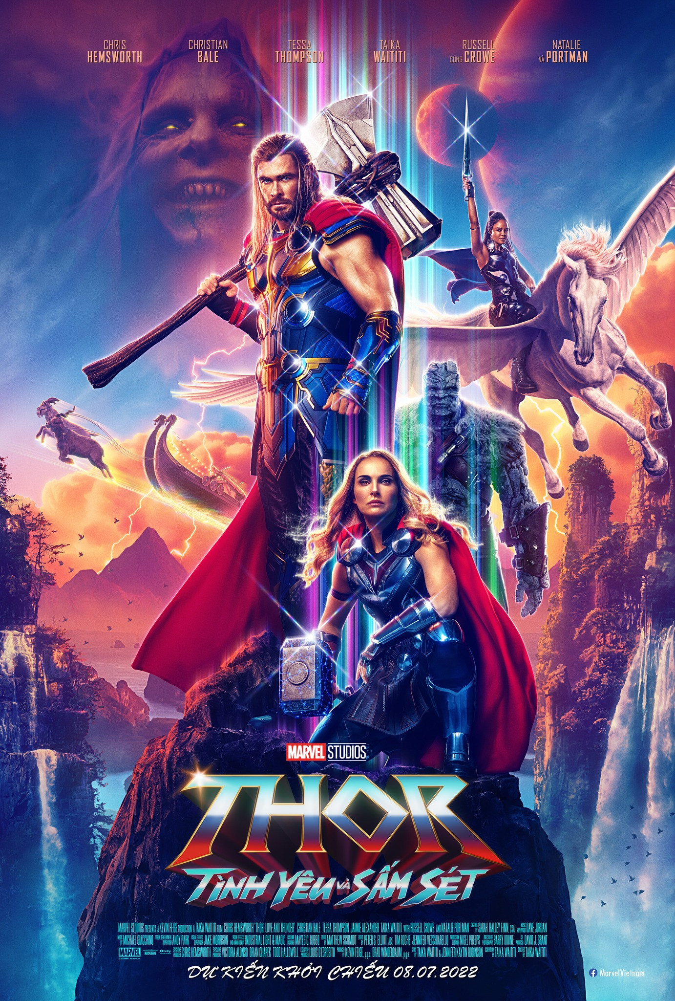 THOR: TÌNH YÊU & SẤM SÉT - Thor: Love & Thunder 2022