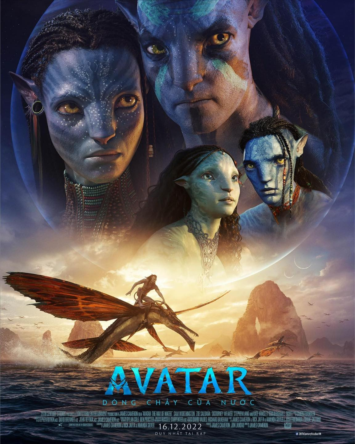 Chỉ cần hai ngày doanh thu Avatar 2 đã vượt mặt Avatar 1