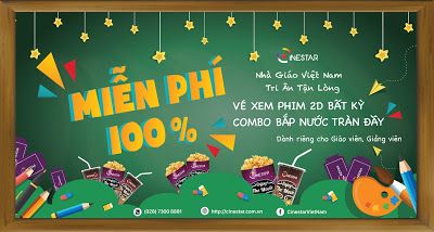 Nhà Giáo Việt Nam - Tri Ân Tận Lòng tại Cinestar