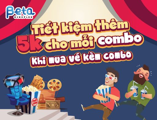 Giảm Ngay 5k/Combo Khi Mua Combo Bỏng Nước