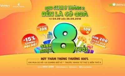 Sinh nhật 8 tuổi BHD 3/2