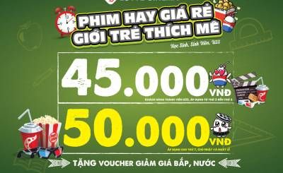 Lotte Giá vé HSSV thứ 7 & CN