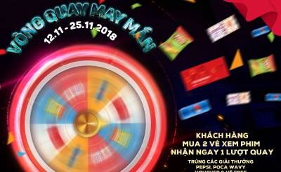 Vòng quay may mắn Lotte Cantavil