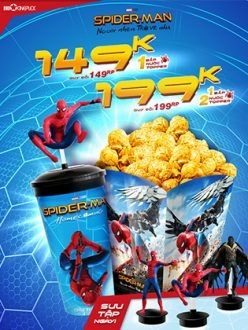 Nhận ngay Combo Spiderman tại BHD Star