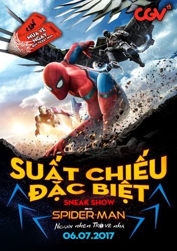 CGV - Suất Chiếu Đặc Biệt - Người Nhện: Trở Về Nhà