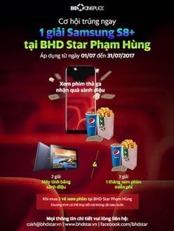 Nhận Quà Sành Điệu tại rạp BHD Star Phạm Hùng