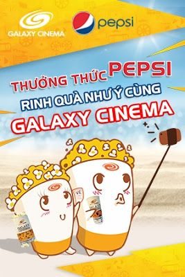 Thưởng Thức Pepsi, Rinh Quà Như Ý tại Galaxy Cinema