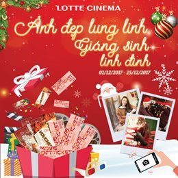 Ảnh Đẹp Lung Linh, Giáng Sinh Linh Đình cùng Lotte Cinema