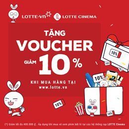 Mua Vé Xem Phim Nhận Ngay Voucher Giảm Giá Tại Lotte.vn