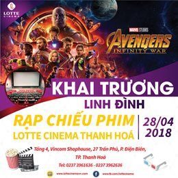 Khai Trương Rạp Lotte Cinema Thanh Hoá